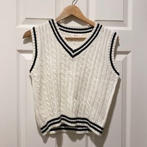 Knit Sweater Vest